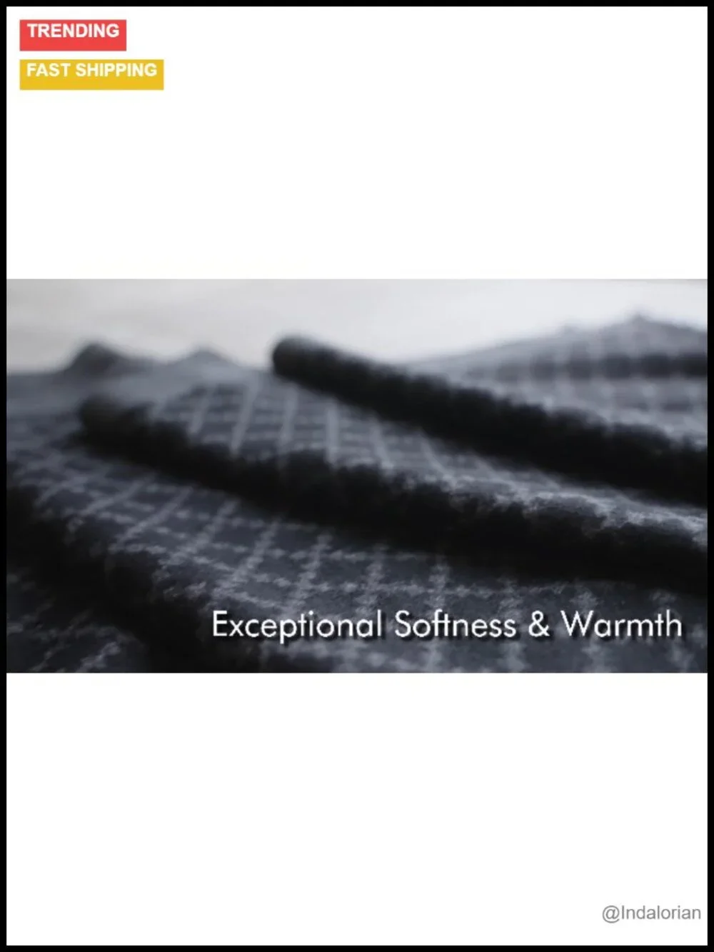 Cashmere Feel Winter Scarf, Super Soft & Warm, 71